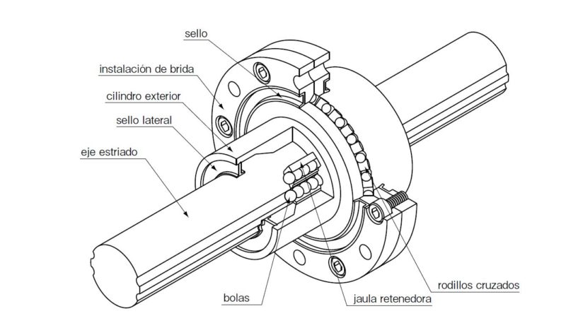 Estructura del Eje Nervado Rotatorio de NB