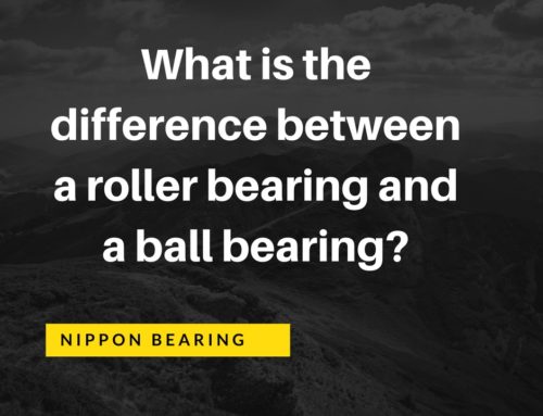 What is the difference between a roller bearing and a ball bearing?