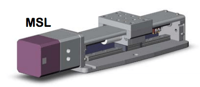 Newmark's MSL incorporating a single preloaded NB Corporation miniature linear guide bearing
