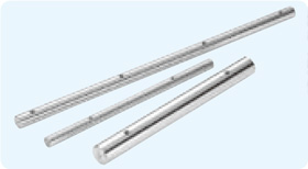 Inch Series Center-lined Pre-Drilled Linear Shaft type, material, outer diameter tolerance, hardness, surface roughness chart