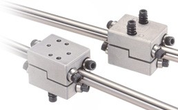 The NB SLIDE SCREW converts rotational motion into linear motion by utilizing the friction between radial ball bearings and a shaft. This simple mechanism eases maintenance and installation work.